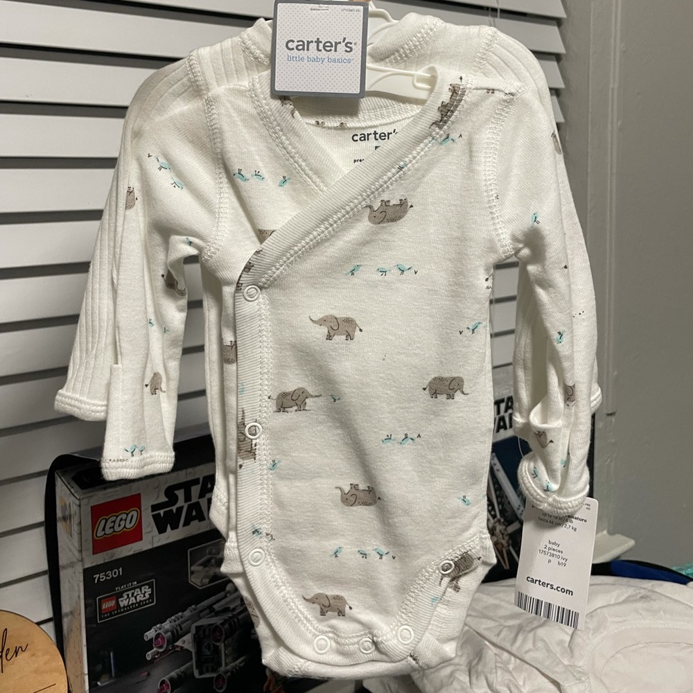 Carter’s long sleeve onesies!